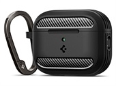 Spigen Rugged Armor, matte black AirPods Pro 3